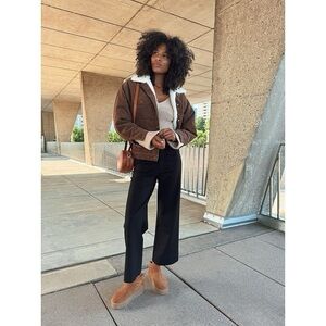 Women's LC Lauren Conrad Super High Rise Wildflower Wide Leg Crop Pants, Size 8